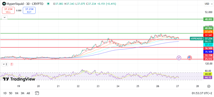 Análisis de los gráficos de HYPE.