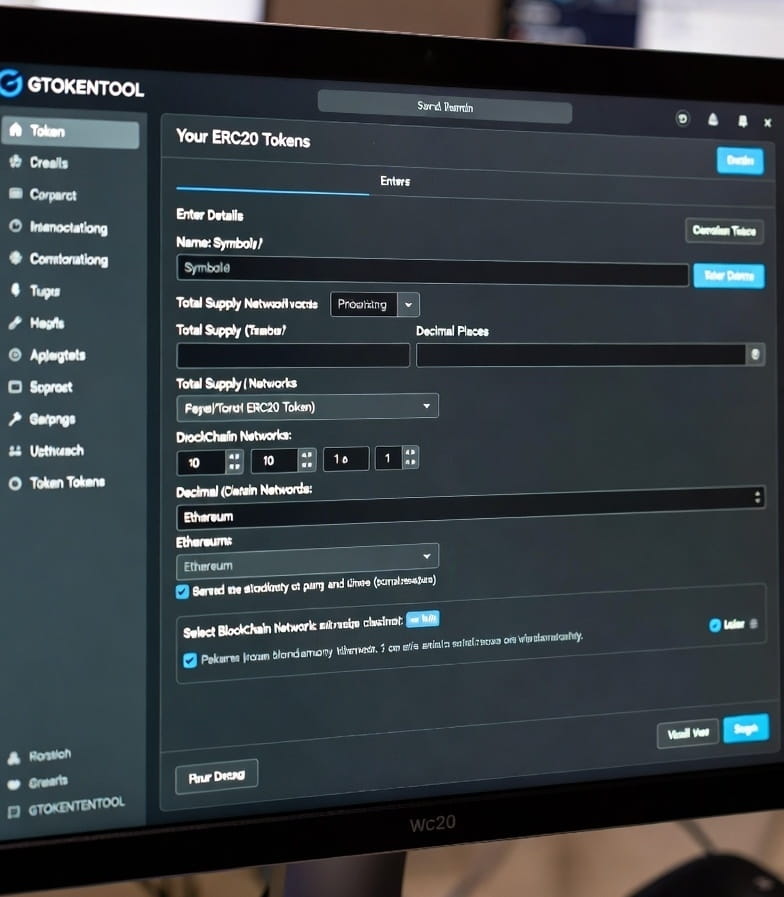 GTokenTool 全网最专业的 ERC20一键发币平台
