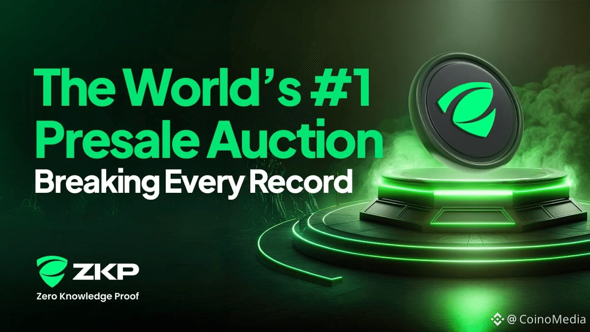 Daily Auctions, Set Supply — What Makes Zero Knowledge Proof (ZKP) the Focus of 100x Crypto Hype in 2026
