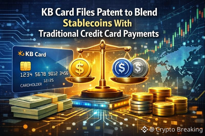Kb Card Files Patent To Blend Stablecoins With Traditional Credit Card Payments