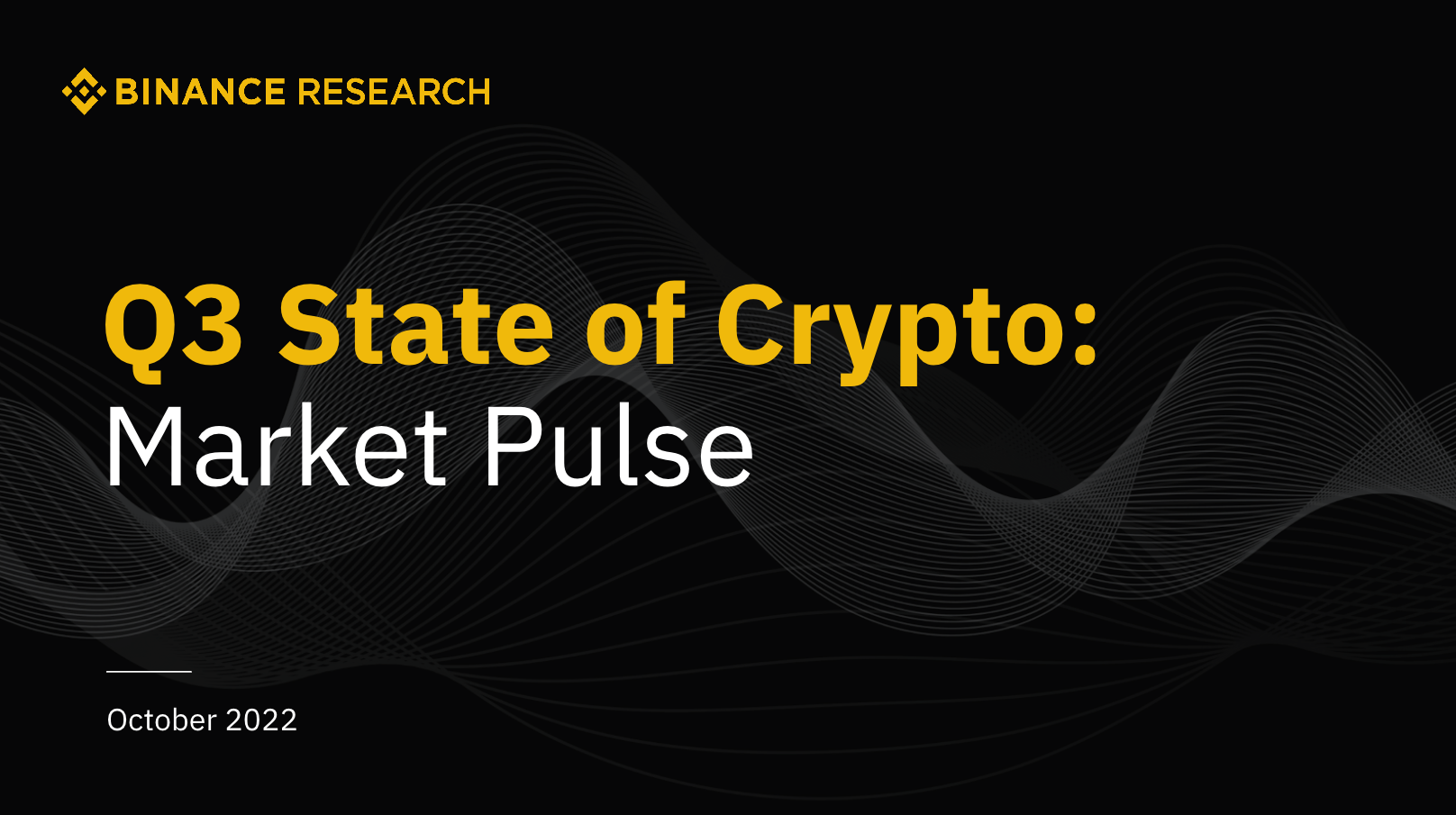 Q3 State of Crypto: Market Pulse